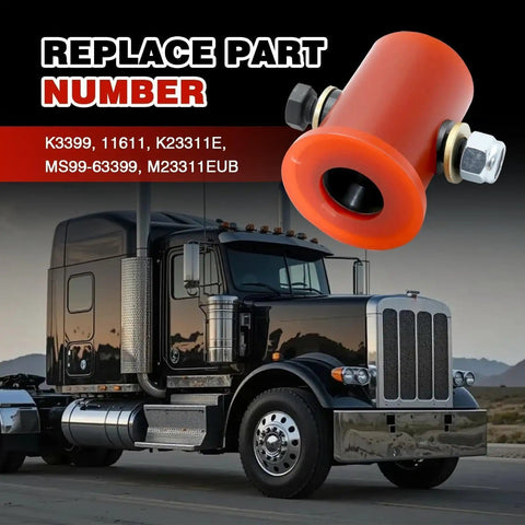 Shifter Isolator Bushing Kit For Eaton Fuller Transmissions K3399 21244 23311 And Automann M23311E M23311EUB with semi truck.