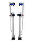 Adjustable Drywall Stilts for Painting and Cleaning, 24 to 40 Inches, Lightweight Aluminum Construction with Dual Spring Action