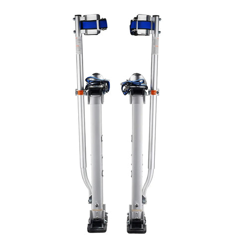 Adjustable Drywall Stilts for Painting and Cleaning, 24 to 40 Inches, Lightweight Aluminum Construction with Dual Spring Action