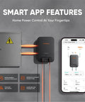 Power Up Your Home With A 5040Wh LiFePO4 Solar Generator, Smart Transfer Switch Delivers 7200W Continuous Power And 14400W Surge, 120V 240V Output, Whole Home Backup, 0ms UPS, Solar Panel Optional, Built Tough For Blackouts - smart app features display