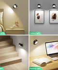 Top Tier Rechargeable LED Wall Sconces With Remote Dimming USB C Charging And Cordless Mounting, versatile usage images including bedside and gallery lighting.