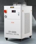 Rugged Industrial Water Chiller Built To Crush Heat Fast With 65 Liters Per Minute Flow And A 15 Liter Tank, CW-6000 unit.