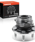 Front Wheel Bearing And Hub Assembly 6-Lug For Chevrolet Colorado 2015-2022 And GMC Canyon 2015-2022 4WD with packaging.