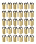 30 Pack Of Snappy Mini Brass Ball Spring Plungers 6X7mm Heavy Duty Detent Catch Latches arranged in rows for various uses.