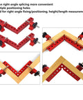 Dead Nuts On 90 Degree Woodworking Corner Clamping Jig Features Heavy Duty Right Angle Alignment with multiple positioning holes