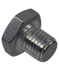 LS Cylinder Head Plug M12-1.5 Built To Last For Coolant Temperature Sensor Hole, Fits GM LS1 LSX LS3 Engines 1997-2014, Billet Aluminum Plug