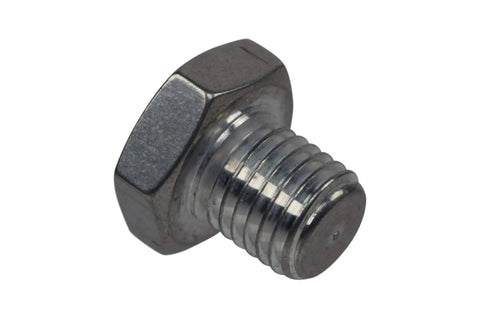 LS Cylinder Head Plug M12-1.5 Built To Last For Coolant Temperature Sensor Hole, Fits GM LS1 LSX LS3 Engines 1997-2014, Billet Aluminum Plug