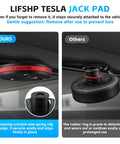 Comparison of Tesla Lift Pad Set For Model 3 Y S X 2013 2026 0.9 Inch Lift Pads with upgraded spring leaf fixing vs standard pad