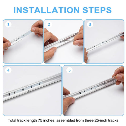 Rock Solid Aluminum Alloy Sliding Screen Door Track With Smooth Gliding Bottom Guide Rail Built Like A Tank Replacement Hardware For Patio Doors No Sweat Setup
