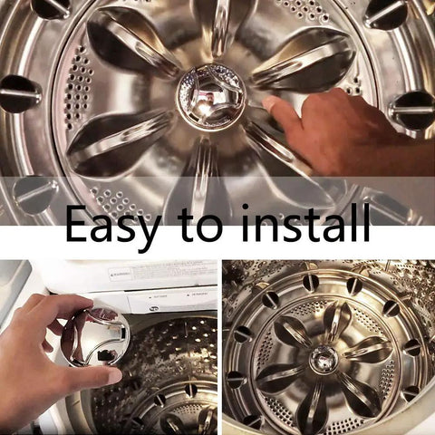 Washer Washplate Cap Pulsator Cap 5006EA3009B Replacement Part Easy Install Protect Clothes From Sticking No Cap Durable Silver Round Washplate Cap For Smooth Efficient Laundry installed on washing machine washplate