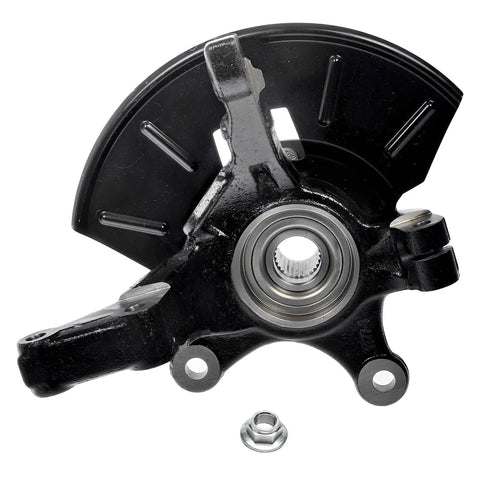 Front Steering Knuckles And Wheel Hub Bearing Kit With 2 Outer Tie Rods For Ford Escape 2005 To 2012, Mercury Mariner 2006 To 2011, Mazda Tribute 2010 To 2011 Includes 2 Knuckles And 2 Hub Bearings Ready To Roll