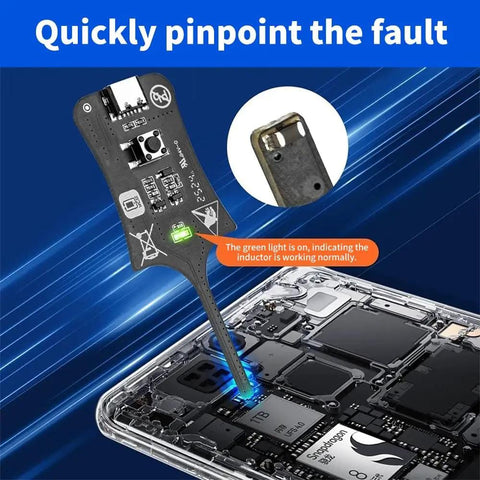 Set Of 2 Type C Inductance Testers For Motherboards And Coils, High Sensitivity Electromagnetic Induction Tool detecting fault