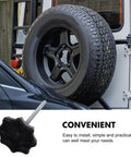 Universal Fit Spare Tire Clamp Bolt For Secure Mounting And No Fuss Installation Durable Hold Down Fastener on rear tire
