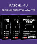 Premium Cotton Adhesive Tape For Skin Care Pain Free Removal Hypoallergenic Latex Free Gentle On Sensitive Skin 30 Pack