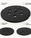 Zero Clearance Insert Plate For 14 Inch Band Saw, Cleaner Edges, Reduced Tearout, Drop In Throat Slot Guide For Detailed Cuts