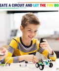Child assembling Electric Motor Robotics Kit For Kids 4 In 1 DIY STEM Toys For Boys And Girls Build Dope Circuits And Learn Circuit Engineering