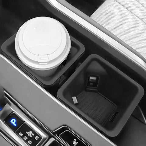 Lexus TX Cup Holder Insert For 2024 2025 2026 Models Silicone Center Console Sleeve Fits TX350 TX500h TX550h Plus Car Organizer Upgrade