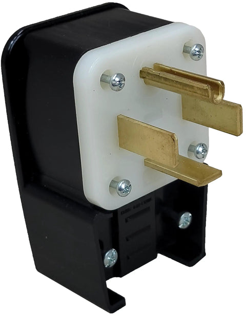 Rock Solid Pto Generator Package Serving A Knockout 16 Kilowatt Single Phase Setup, black and white plug for securing power connection.