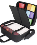 XL MTG Bag For Magic The Gathering And Other TCG Accessories With Adjustable Interior Dividers For Sleeved Cards Play Mats Dice And More