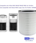 Replacement Filter For Afloia MAX MAGE MAGE PRO Honati MAX AP2202I Sans Large Room Air Purifiers H13 True HEPA 3 Stage Filtration