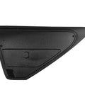 Knockout Quality Direct Bolt On Left Rear Bumper Reflector Cover Red Lens For Tesla Model 3 And Model Y 2017 To 2020 shown from above.