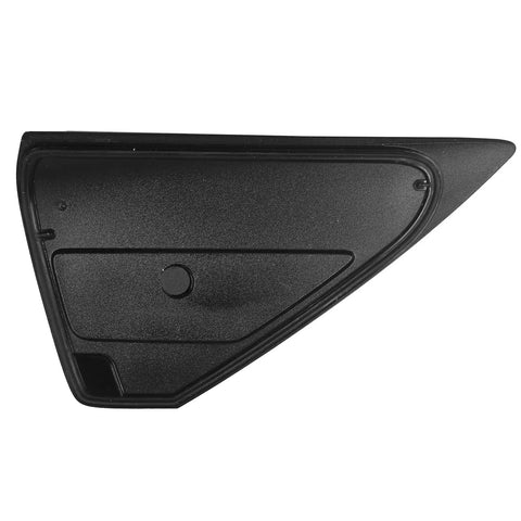 Knockout Quality Direct Bolt On Left Rear Bumper Reflector Cover Red Lens For Tesla Model 3 And Model Y 2017 To 2020 shown from above.