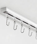 Durable Aluminum Ceiling Curtain Track With Roller Hooks White 9Ft To 12Ft Easy No Fuss Install Smooth Glide For Drapes And Sheer Curtains Rust Resistant And High Quality, ceiling-mounted