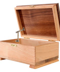 Two Pack Folding Lid Support Hinges Left Side Lift Up Stay Brass Rotatable Hinges for Cabinets Wardrobes Wooden Jewelry Boxes