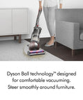 Person using Ball Animal 3 Upright Vacuum With Detangling Motorbar Cleaner Head For All Floors Corded 290AW Beast Mode