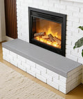 High Density NBR Foam Fireplace Hearth Pad For Straight Up Baby Proofing And Toddler Safety With Strong Adhesive Backing on fireplace edge