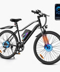 Electric Bike For Adults And Teens Foldable 14 Inch Commuter Ebike And 26 Inch Mountain Bike With 1000W Peak Motor 36V Battery shown.