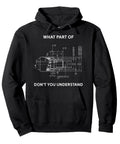 Funny Mechanical Engineer Hoodie For Nerdy Tinkerers Cool Gift For Civil Electrical And Industrial Engineers Pullover Hoodie