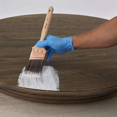 Applying Color Wash Transparent Layering Finish White Wash Pickling Stain For Wood Water Based Dries In About 1 Hour