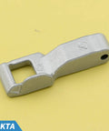 Washer Door Lock Strike Replacement Part For LG Kenmore Elite Front Load Washers Unlock Secure Closure MFG63099101 Compatible With WM3170CW WM3670HVA Door Latch Hook Locker, silver metal close-up
