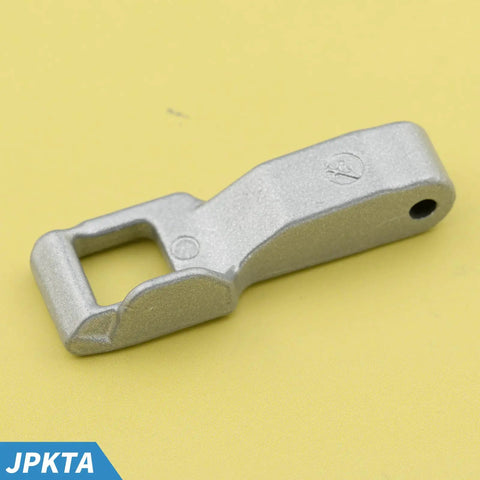 Washer Door Lock Strike Replacement Part For LG Kenmore Elite Front Load Washers Unlock Secure Closure MFG63099101 Compatible With WM3170CW WM3670HVA Door Latch Hook Locker, silver metal close-up