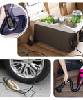 Heavy Duty 12 To 24 Volt Car Charger Cable With Dual DC Plug Sizes For Five Point Five By Two Point One Millimeter And Four Point Zero By One Point Seven Millimeter To Car Cigarette Lighter Male Plug LED Indicator Four Foot Cord And Three Amp Fuse powering car cooler and vacuum cleaner