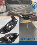 Built Tough Rear Tailgate Latch Lock Kit With New Cable Bolts Drops Right In On 1999-2007 Chevy Silverado GMC Sierra installed