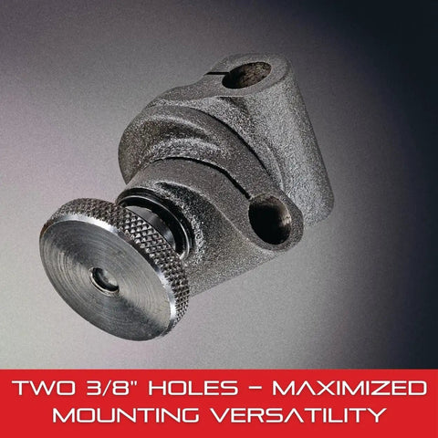 Swivel Post Snug With Universal Indicator Adjustment For Quick Pro Grade Measurements, visible with two 3/8 inch holes, Model 657H.