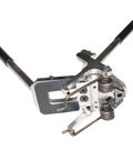 BMW Valve Pressure Spring Installer And Remover Tool for Valvetronic Engines with dual handles and steel construction, close-up view.