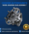 Rear Wheel Bearing And Hub Assembly For AWD Toyota Highlander 04 13 Venza 09 16 RX330 04 06 RX350 07 09 RX400h 06 08