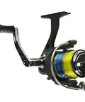 Crappie Thunder Spinning Fishing Reel Size 50 With 2 Bearing System 5.0:1 Gear Ratio Right Or Left Hand Retrieve Green