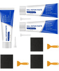 DIY Friendly All In One Drywall Repair Kit With Patches Spackle Sanding Paper And Scraper For Fast Setting Wall Mending Paste