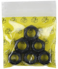 Axle Nuts And Kingpin Nuts For Skateboard And Longboard Trucks Replacement Hardware Pack Of 6 in yellow packaging