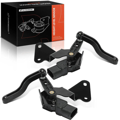 Ride Height Level Sensor For Ram 1500 2015 2016 2017 2018 Rear Driver And Passenger Side 2 Piece Set 3 Pin Linkage