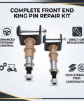 Golf Cart Front End King Pin Repair Kit For Club Car Precedent 2003.5-Up Gas And Electric showing components and features
