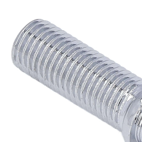 Heavy Duty 33mm Shank Extended Wheel Conversion Stud Kit Heat Treated Grade 10.9 Steel Zinc Plated 50mm Length Screw Adapters For Euro Cars 20 Pack M12*1.25 To M12*1.5, close-up threaded stud