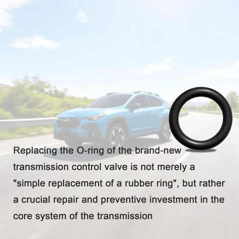 Subaru CVT Transmission Control Valve O Ring Seals 5 Pack 806912200 Premium EPDM Rubber Seals For Transmission Fluid Heat Wear Resistance Long Lasting Durability Helps Prevent Leaks black O-ring on Subaru SUV