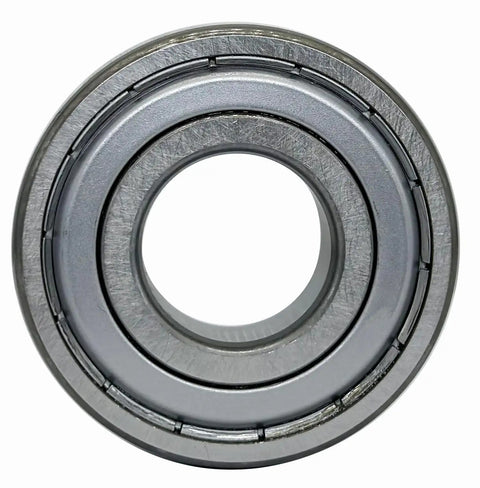 Close-up of 6204-2Z Ball Bearing, 20x47x14 mm, deep groove, with double metal shield, pre-greased GJN, designed for smooth high-speed rotation.