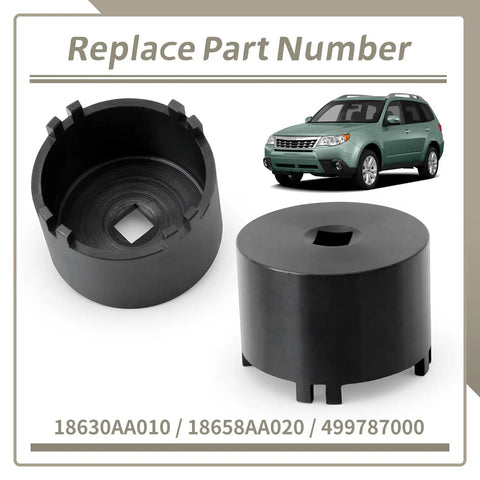 Front Differential Sundial Bearing Carrier Retainer Seal Replacement Socket Tool Swaps Right Out For Subaru Forester Impreza Wrx Sti Legacy Outback Drops Clean With No Headaches, 1/2 inch drive.