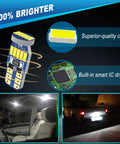 Toyota Tacoma Interior LED Light Kit Plug And Play Upgrade For 2005 2021 Models showing chip and smart IC driver with bright lights